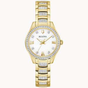 Bulova Womens Crystal Watch Fifth Avenue Jewellers Kamloops BC
