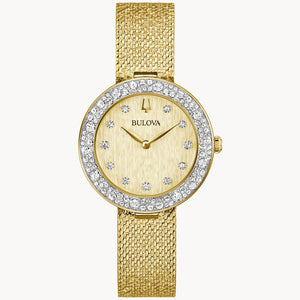 Bulova Womens Crystal Watch Fifth Avenue Jewellers Kamloops BC