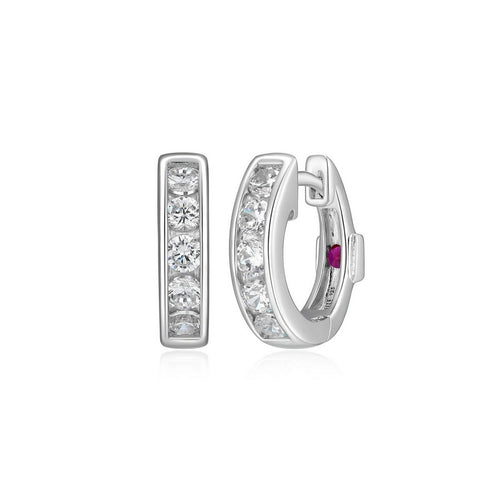 CZ Lined Huggies Fifth Avenue Jewellers