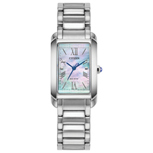Load image into Gallery viewer, Silver watch with a colorful face on a white background Fifth Avenue Jewellers Kamloops BC
