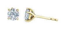 Load image into Gallery viewer, Classic Lab Grown Diamond Stud Earrings Fifth Avenue Jewellers Kamloops BC
