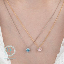 Load image into Gallery viewer, Both necklaces worn
