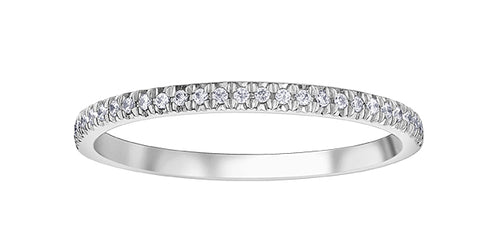 Shared prong diamond ring in white gold Fifth Avenue Jewellers Kamloops BC