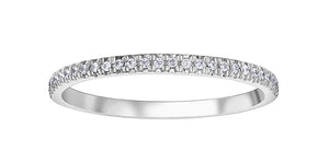 Shared prong diamond ring in white gold Fifth Avenue Jewellers Kamloops BC
