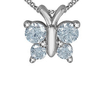 Load image into Gallery viewer, Diamond Butterfly Pendant Necklace Fifth Avenue Jewellers
