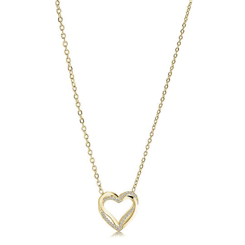Double Heart Station Necklace Fifth Avenue Jewellers Kamloops BC