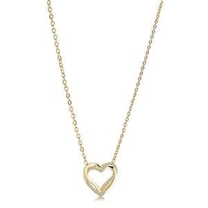 Double Heart Station Necklace Fifth Avenue Jewellers Kamloops BC