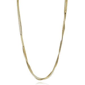 Double Snake Chain Necklace