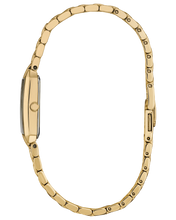 Load image into Gallery viewer, Gold toned watch seen in profile
