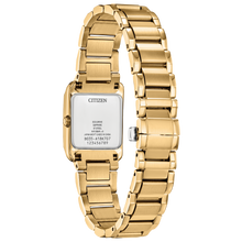 Load image into Gallery viewer, Gold watch with Citizen branding on a white background
