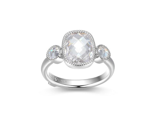 Essence Three Stone Ring Fifth Avenue Jewellers
