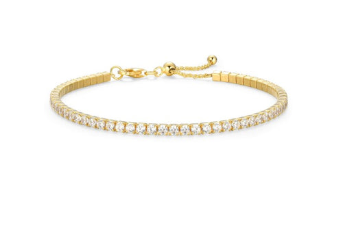 Fashion Tennis Bracelet Gold Plated Fifth Avenue Jewellers
