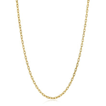Load image into Gallery viewer, Gold chain necklace on a white background
