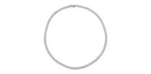 Load image into Gallery viewer, Diamond Set Curb Link Chain Necklace
