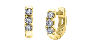Illuminaire Diamond Hoops Fifth Avenue Jewellers