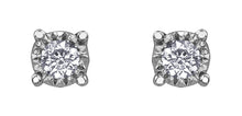 Load image into Gallery viewer, Illuminaire Diamond Stud Earrings
