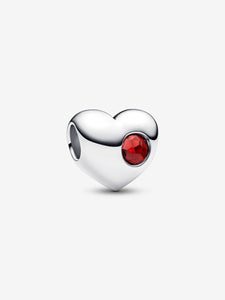 Pandora January Heart Charm Fifth Avenue Jewellers Kamloops BC