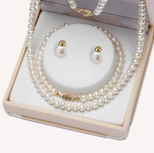 Julie Three Piece Set With White Pearls Fifth Avenue Jewellers Kamloops BC