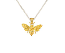 Load image into Gallery viewer, Keith Jack Reversible Bee Heartline Pendant Necklace Fifth Avenue Jewellers Kamloops BC
