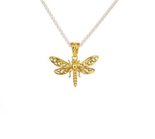 Load image into Gallery viewer, Keith Jack Reversible Dragonfly Heartline Pendant Necklace Fifth Avenue Jewellers Kamloops BC
