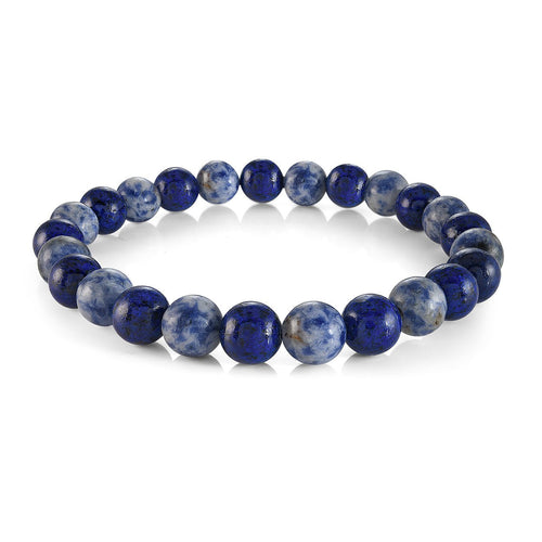 Lapis and Sodalite Bead Bracelet Fifth Avenue Jewellers
