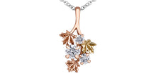 Load image into Gallery viewer, Maple Cluster Pendant Necklace Fifth Avenue Jewellers Kamloops BC
