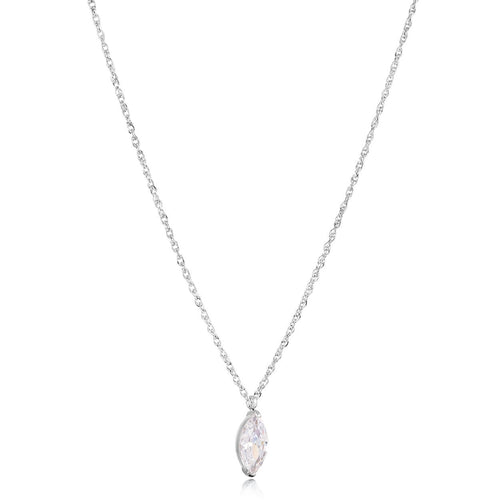 Marquise Solitaire Pendant Necklace Fifth Avenue Jewellers Kamloops BC