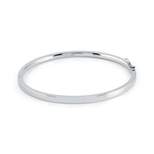 Load image into Gallery viewer, Mini Flat Bangle Bracelet Fifth Avenue Jewellers Kamloops BC
