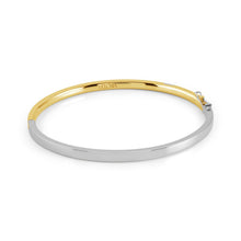 Load image into Gallery viewer, Two-toned gold and silver bracelet on a white background
