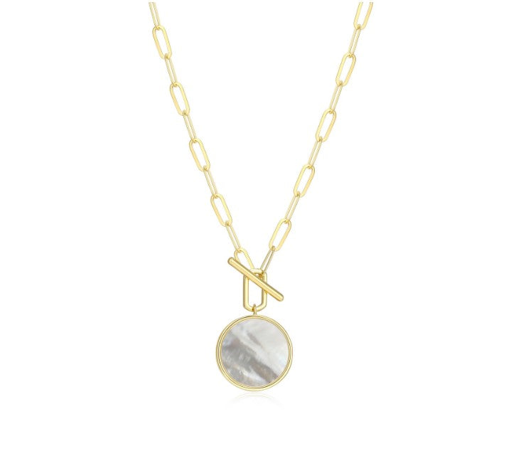 Mother of Pearl Toggle Necklace Fifth Avenue Jewellers Kamloops BC