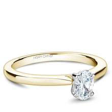 Load image into Gallery viewer, NoamCarverStudio14KaratYellowGoldSolitareEngagementRing Fifth avenue jewellers Kamloops BC

