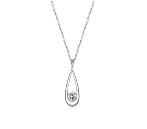 Openwork Teardrop Necklace Fifth Avenue Jewellers