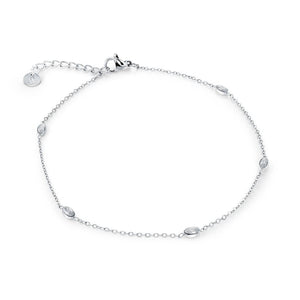 Oval CZ Station Bracelet Fifth Avenue Jewellers Kamloops BC