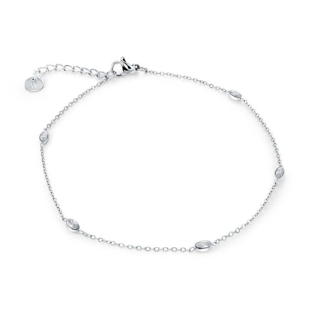 Oval CZ Station Bracelet Fifth Avenue Jewellers Kamloops BC