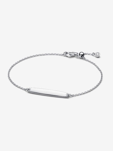 Pandora Engravable Bar Chain Bracelet Fifth Avenue Jewellers Kamloops BC