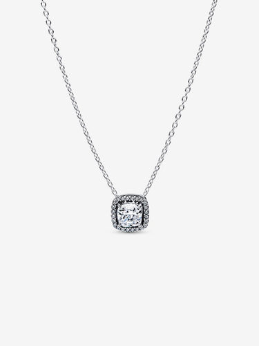 Pandora Halo Pendant Collier Necklace Fifth Avenue Jewellers Kamloops BC