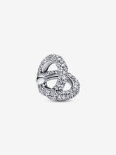 Load image into Gallery viewer, Pandora Pavé Infinity Knot Heart Charm Fifth Avenue Jewellers
