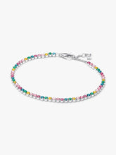 Load image into Gallery viewer, Pandora Rainbow Tennis Bracelet Fifth Avenue Jewellers Kamloops BC
