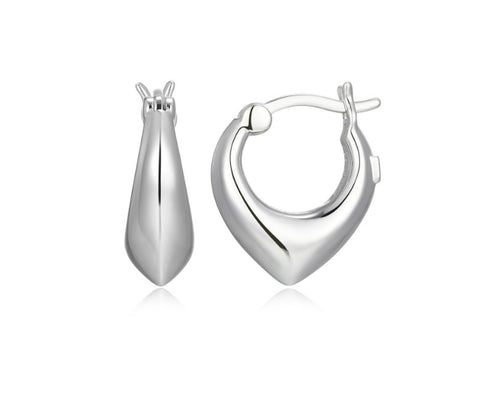 Pear Shaped Hoop Earrings Fifth Avenue Jewellers Kamloops BC