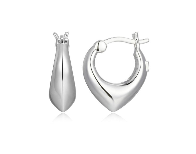 Pear Shaped Hoop Earrings Fifth Avenue Jewellers Kamloops BC