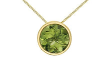 Load image into Gallery viewer, Peridot Slider Necklace Fifth Avenue Jewellers
