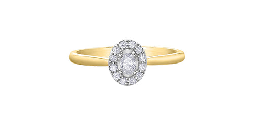 Picture Frame Oval Halo Ring Fifth Avenue Jewellers