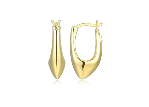 Pointed Creole Hoop Earrings Fifth Avenue Jewellers Kamloops BC