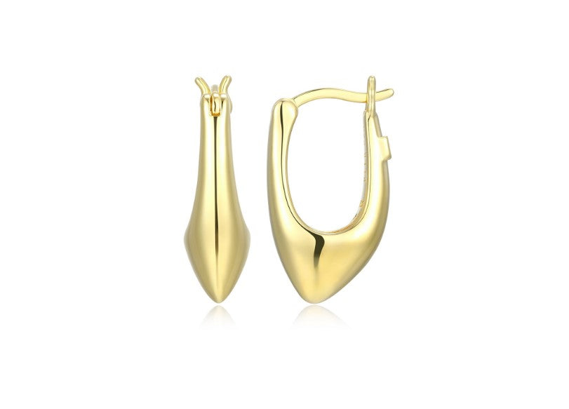 Pointed Creole Hoop Earrings Fifth Avenue Jewellers Kamloops BC