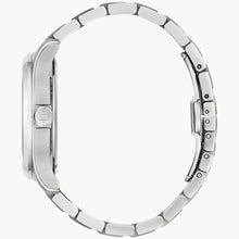 Load image into Gallery viewer, Close-up of a silver watch band on a white background
