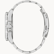 Load image into Gallery viewer, Close-up of a silver watch band on a white background
