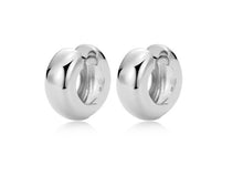 Load image into Gallery viewer, Puffed Huggie Silver Fifth Avenue Jewellers
