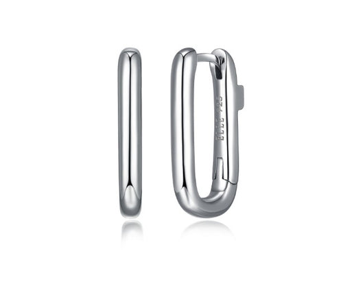 Simpatico Small Rectangle Huggie Earrings Fifth Avenue Jewellers