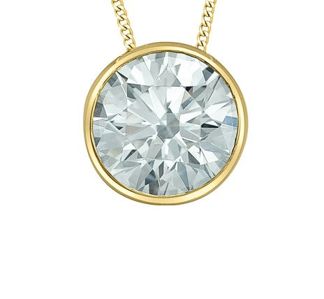 Sliding Diamond Pendant Necklace Fifth Avenue Jewellers