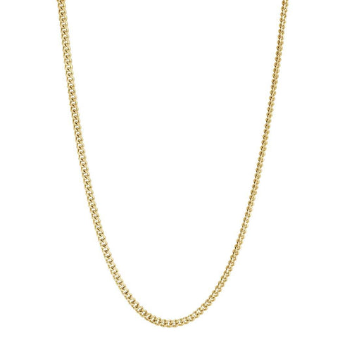 Slim Gold Plated Curb Chain Fifth Avenue Jewellers Kamloops BC